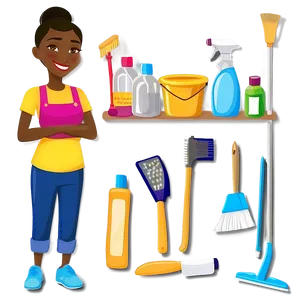 Organized House Cleaner Png Tuv69 PNG Image