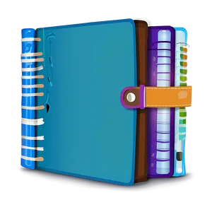 Organized Recipe Binder Png Knr PNG Image