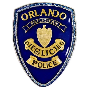 Orlando Police Department Badge Png Pel PNG Image