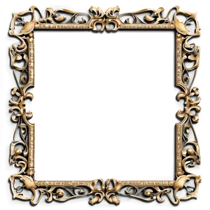 Ornamental Decorative Frame Png Yyf3 PNG Image