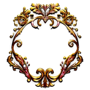 Ornate Filigree Decoration Png Enh46 PNG Image