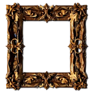 Ornate Frame C PNG Image