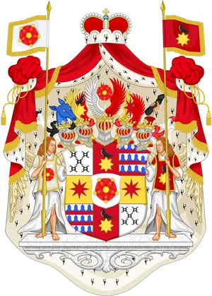 Ornate_ Heraldic_ Coat_of_ Arms PNG Image