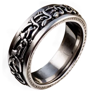 Ornate Metal Ring Png 06282024 PNG Image