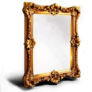 Ornate Mirror Frame Png 06212024 PNG Image