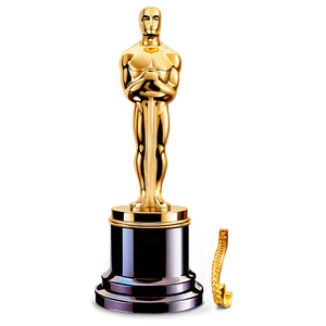 Oscar Award On Pedestal Png 44 PNG Image