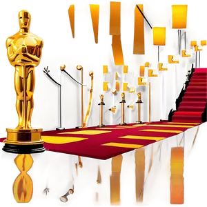 Oscar Red Carpet Png Juf PNG Image