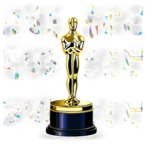 Oscar Winner Trophy Png 06202024 PNG Image