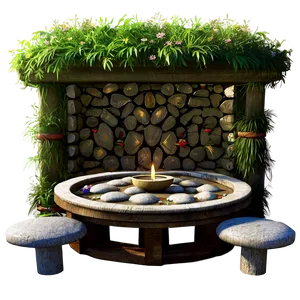 Outdoor Garden Altar Png 25 PNG Image