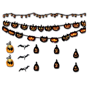 Outdoor Halloween Lights Png Usk49 PNG Image