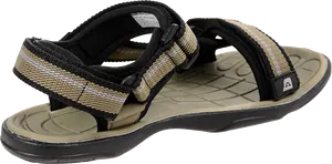 Outdoor Sandal Side View PNG Image