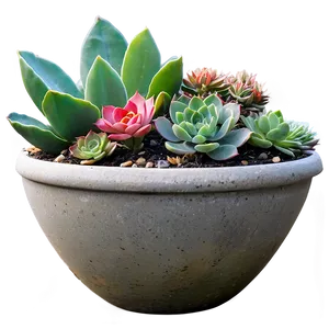 Outdoor Succulent Arrangements Png 06212024 PNG Image