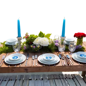 Outdoor Table Decor Ideas Png Ylq56 PNG Image