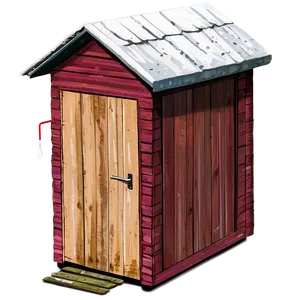 Outhouse Maintenance And Care Png Fyh PNG Image