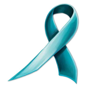 Ovarian Cancer Ribbon PNG 06112024 PNG