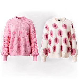 Oversized Pink Sweater Png 06292024 PNG Image