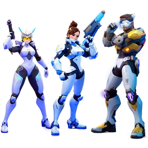 Overwatch 2 Battle Scene Png 06122024 PNG Image