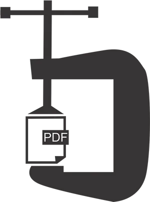 P D F Clamp Icon PNG Image