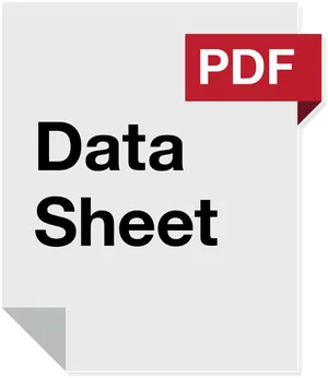 P D F Data Sheet Icon PNG Image