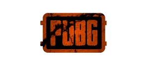 P U B G Game Logo Distressed Design PNG Image