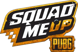 P U B G Squad Me Up Logo PNG Image