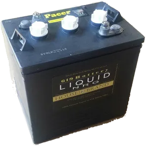 Pacer6 V Deep Cycle Battery PNG