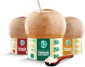Packaged Tender Coconut Water PNG