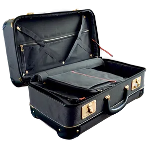 Packed Open Suitcase Png Swq29 PNG Image