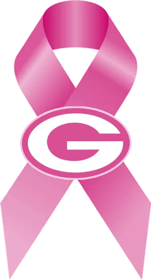 Packers Logo Pink Ribbon PNG Image