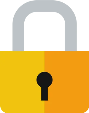 Padlock Login Icon PNG Image