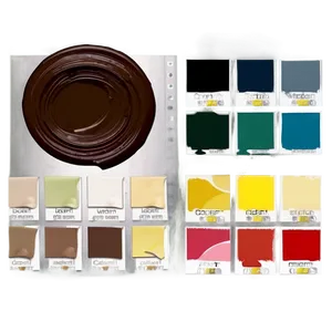 Paint Swatch Color Chart Png Ude68 PNG Image