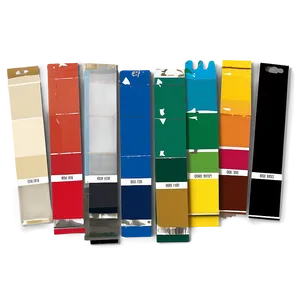 Paint Swatch Strips Png Kov71 PNG Image