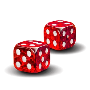 Pair Of Red Dice Png Hqp45 PNG Image