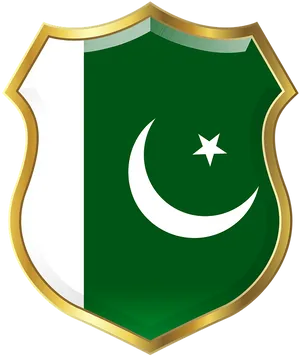 Pakistan Crest Shield PNG Image