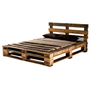 Pallet Bed Frame Png Jvl PNG Image