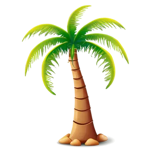 Palm Tree Emoji C PNG Image