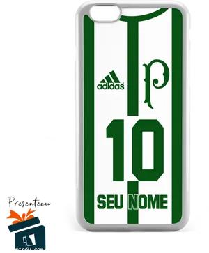 Palmeiras Customizable Phone Case Design PNG Image