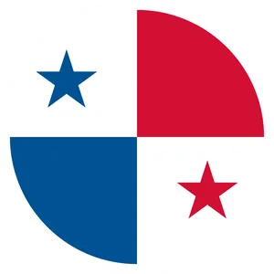 Panama Flag Graphic PNG Image