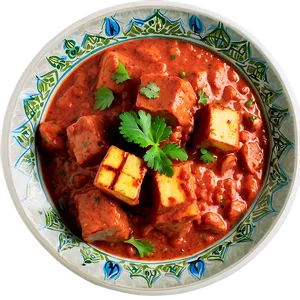 Paneer Tikka Masala Curry Png 06252024 PNG Image