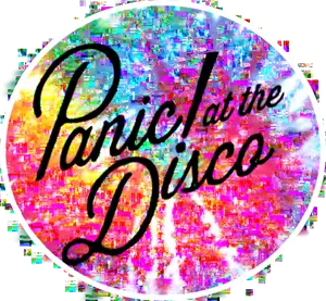 Panicatthe Disco Glitch Art PNG Image