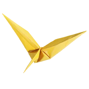 Paper Crane In Flight Png Ivs40 PNG Image