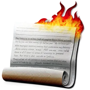 Paper Engulfed In Flames Png Dnr85 PNG Image