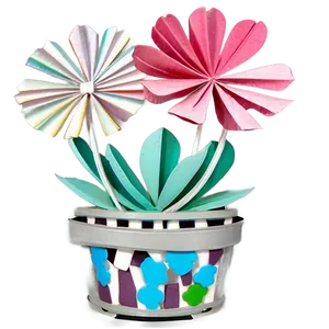 Paper Flower Centerpiece Png Tos30 PNG Image