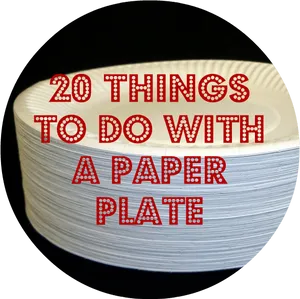 Paper Plate Creative Ideas PNG Image