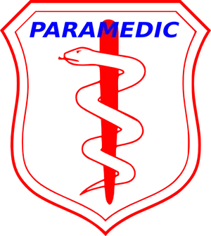 Paramedic Emblem Graphic PNG Image