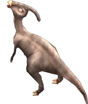 Parasaurolophus Model Jurassic Park PNG Image