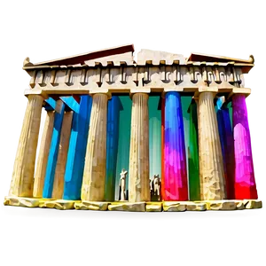 Parthenon Greece Landmark Png 06252024 PNG Image