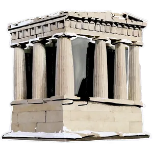 Parthenon Illustration Png 06252024 PNG Image