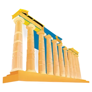 Parthenon Night View Png Fbt9 PNG Image