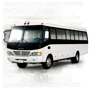 Party Bus Wedding Shuttle Png 06272024 PNG Image